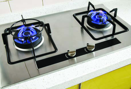 (b) Modern gas stove